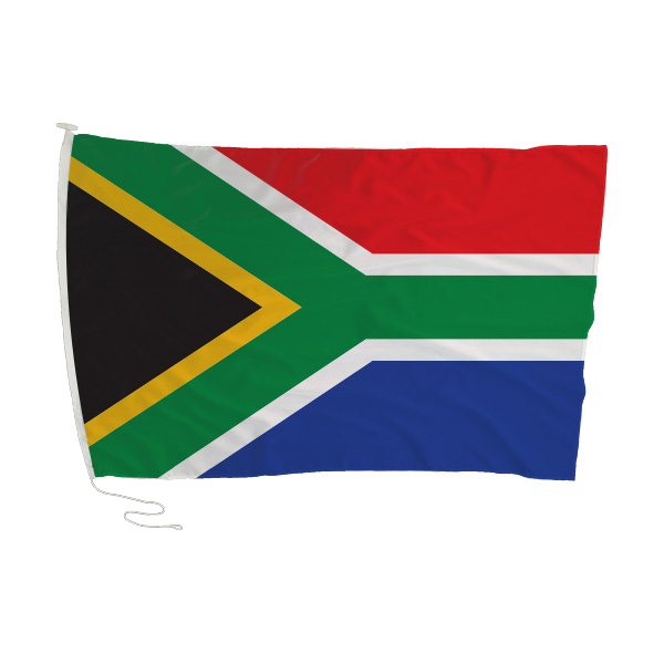 SOUTH AFRICA FLAG 45 x 30cm BUNT SLEEVE